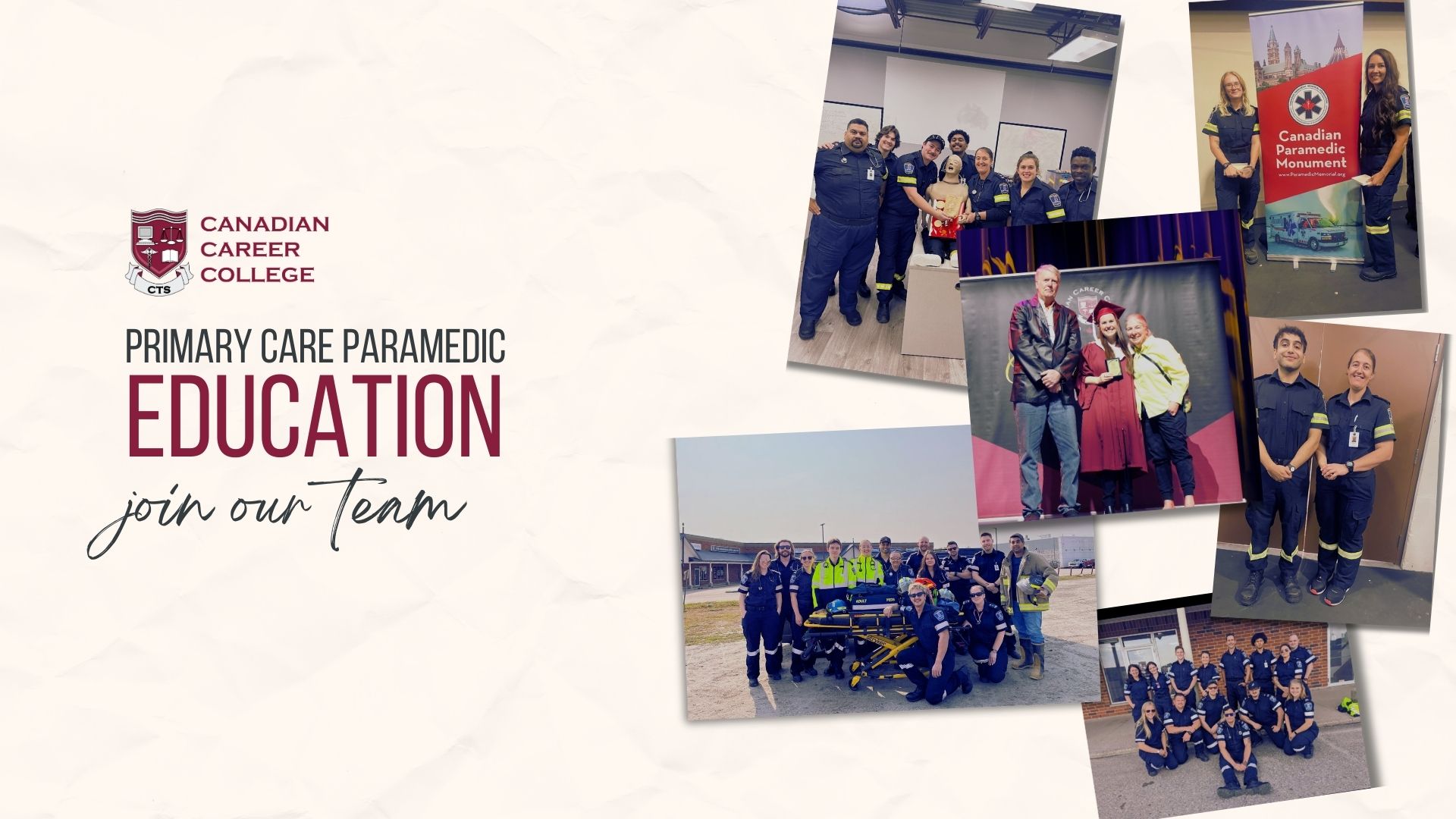 primary care paramedic instructor wanted header