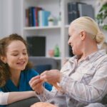 woman working as a psw