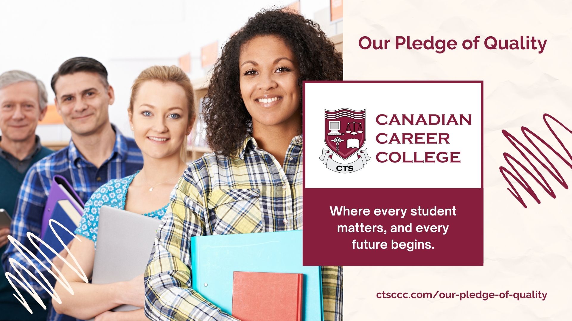 CTS Canadian Career College pledge of quality